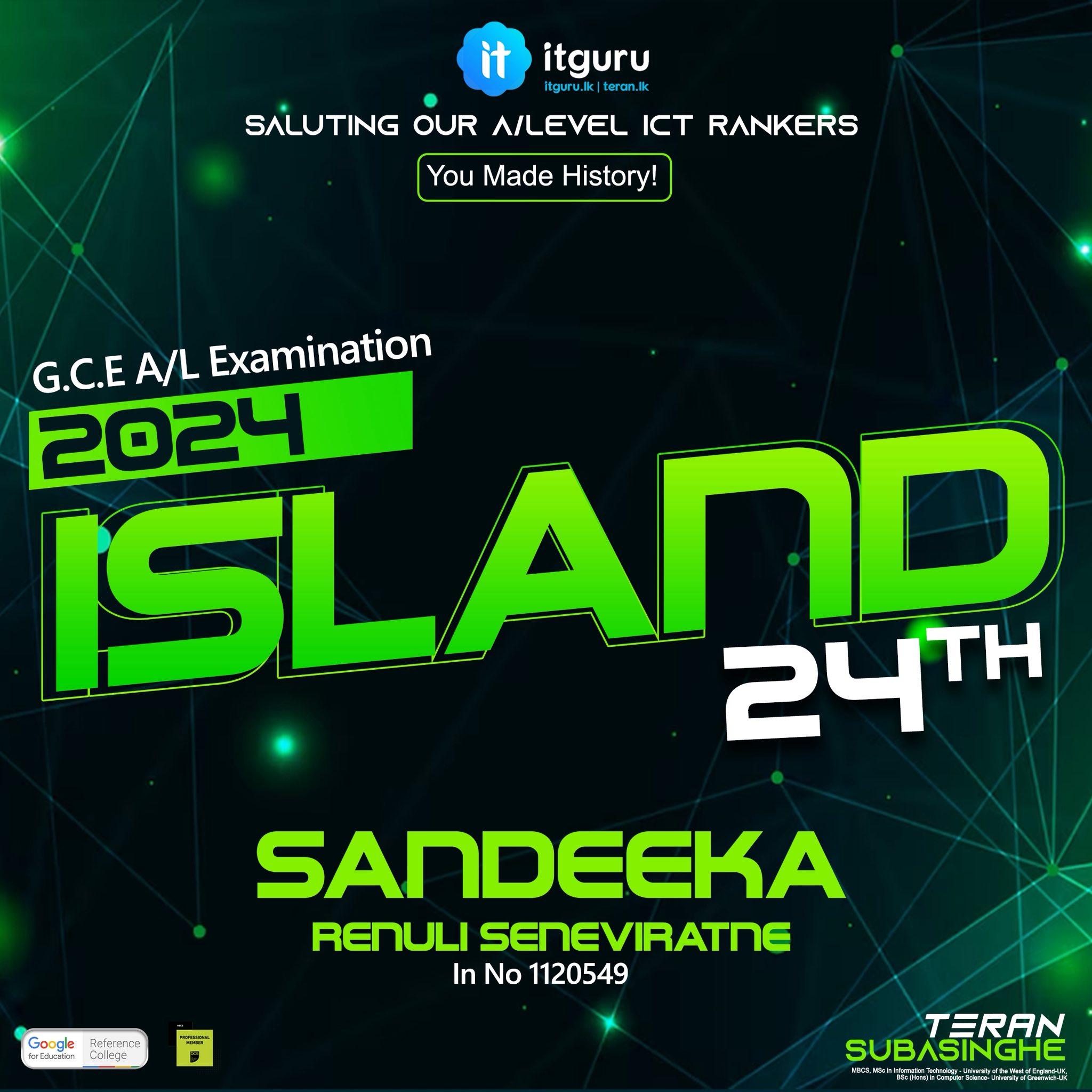 2024 A/L Island 24th