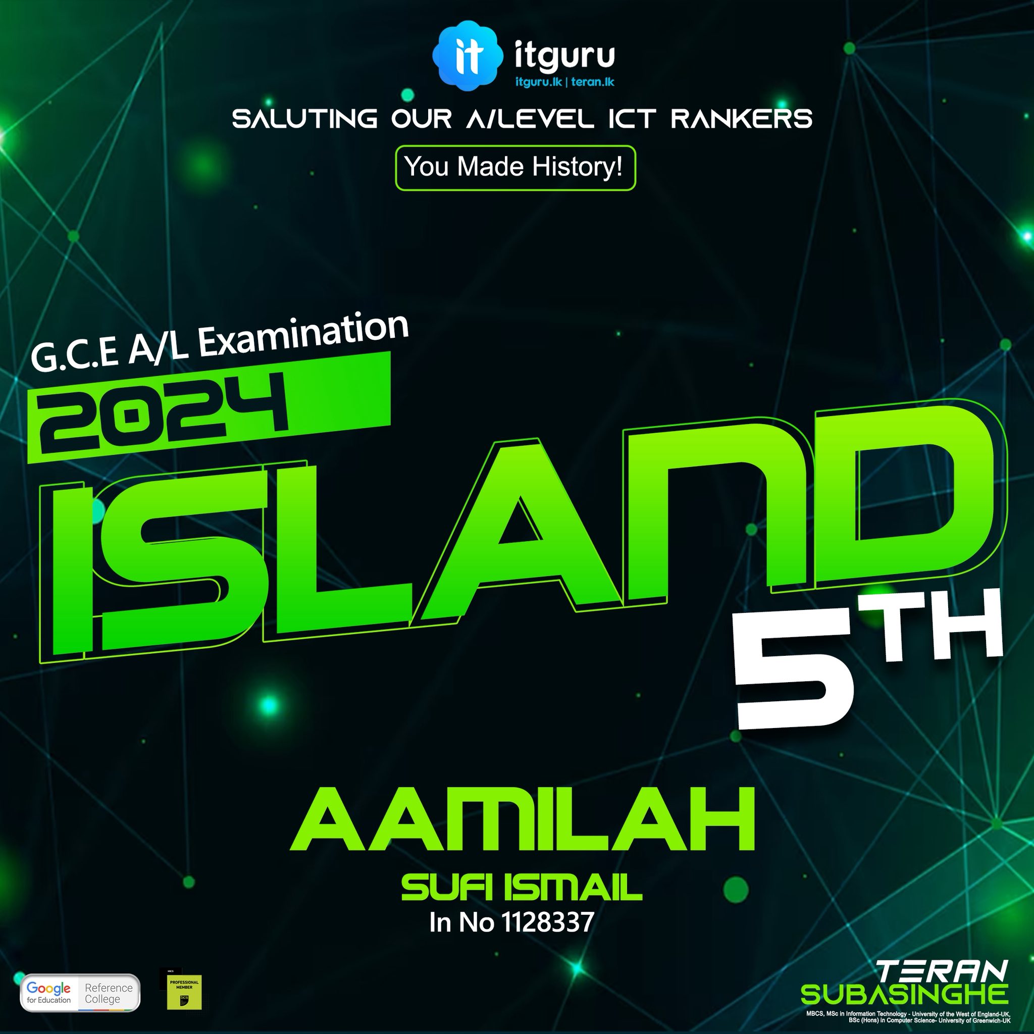 2024 A/L Island 5th